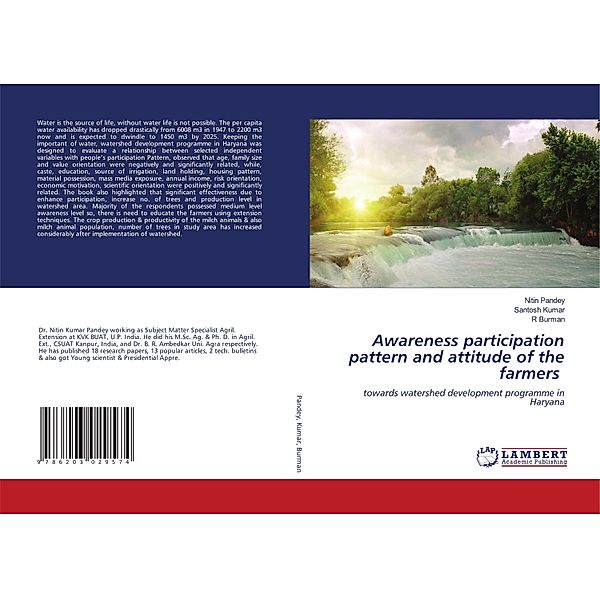Awareness participation pattern and attitude of the farmers, Nitin Pandey, Santosh Kumar, R Burman