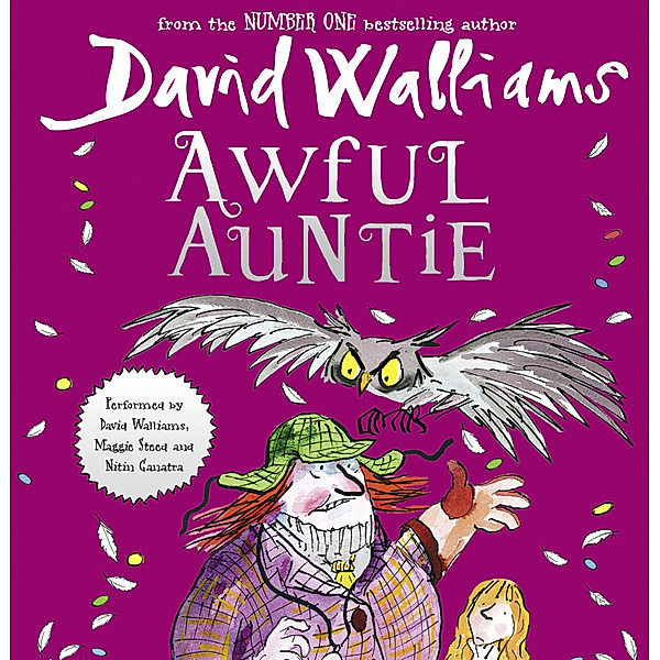 Awful Auntie,4 Audio-CDs, David Walliams, Nitin Ganatra