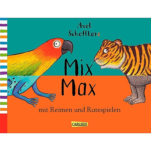 Axel Schefflers Mix Max mit Reimen und Ratespielen, Axel Scheffler