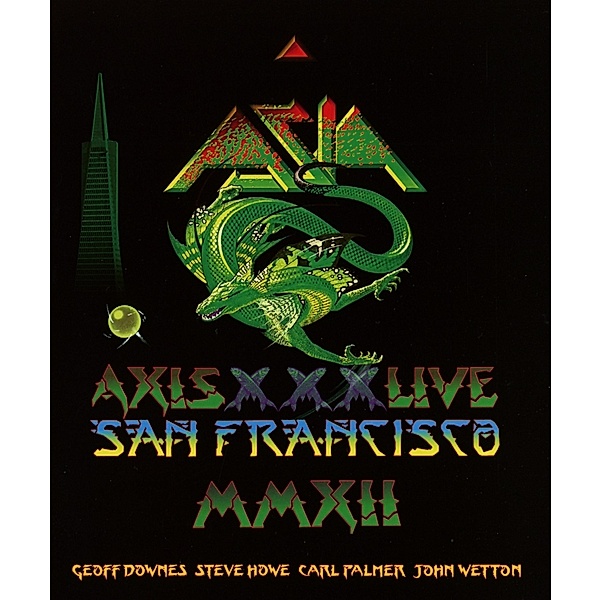 Axis XXX Live In San Francisco MMXII, Asia