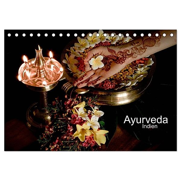 Ayurveda Indien (Tischkalender 2024 DIN A5 quer), CALVENDO Monatskalender, Andy Fox
