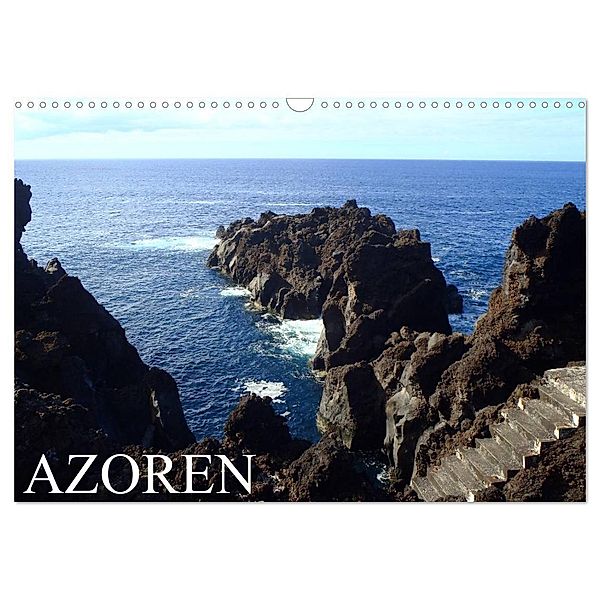 Azoren 2024 (Wandkalender 2024 DIN A3 quer), CALVENDO Monatskalender, Peter Läubli