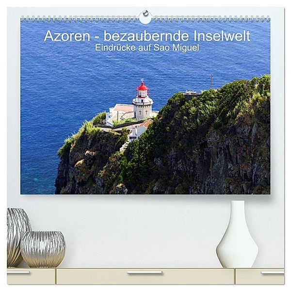 Azoren - bezaubernde Inselwelt. Eindrücke auf Sao Miguel (hochwertiger Premium Wandkalender 2025 DIN A2 quer), Kunstdruck in Hochglanz, Calvendo