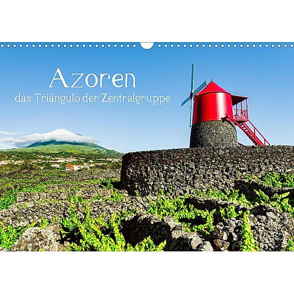 Azoren - das Triangulo der Zentralgruppe (Wandkalender 2023 DIN A3 quer), Martin Zwick