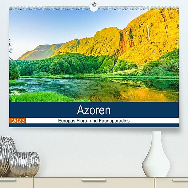 Azoren: Europas Flora- und Faunaparadies (Premium, hochwertiger DIN A2 Wandkalender 2023, Kunstdruck in Hochglanz), Benjamin Krauss