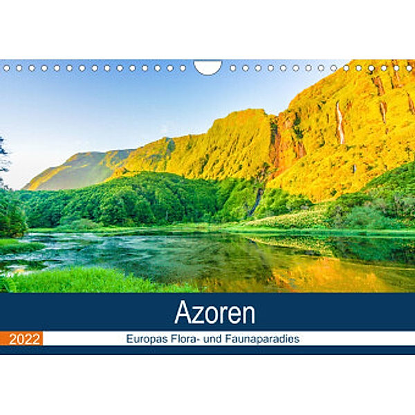 Azoren: Europas Flora- und Faunaparadies (Wandkalender 2022 DIN A4 quer), Benjamin Krauss
