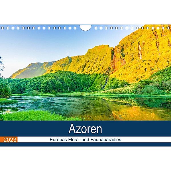 Azoren: Europas Flora- und Faunaparadies (Wandkalender 2023 DIN A4 quer), Benjamin Krauss