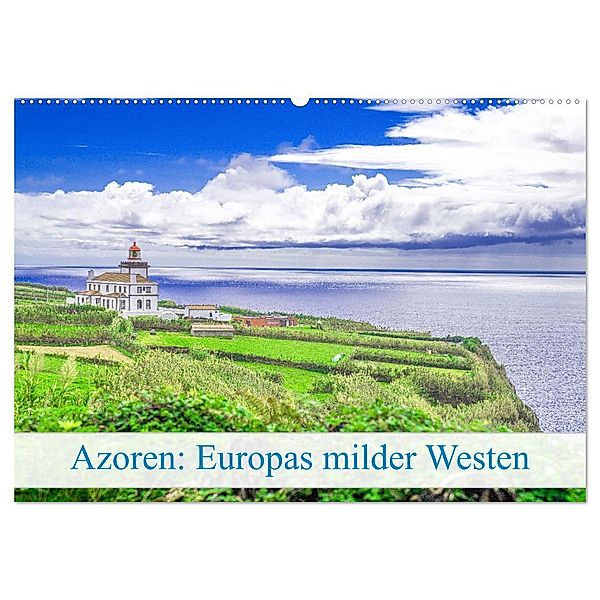 Azoren: Europas milder Westen (Wandkalender 2024 DIN A2 quer), CALVENDO Monatskalender, Bruno Pohl