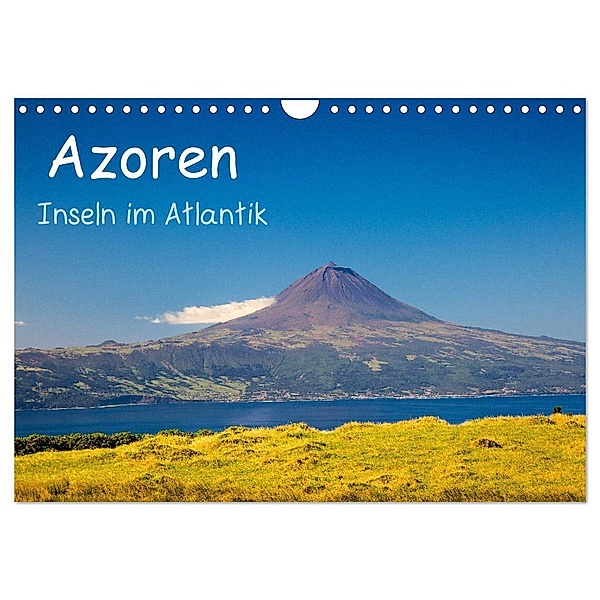 Azoren - Inseln im Atlantik (Wandkalender 2024 DIN A4 quer), CALVENDO Monatskalender, S. Jost