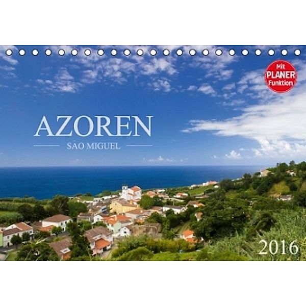 Azoren - São Miguel (Tischkalender 2016 DIN A5 quer), Susanne Schlüter