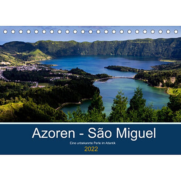 Azoren - São Miguel (Tischkalender 2022 DIN A5 quer), HM-Fotodesign