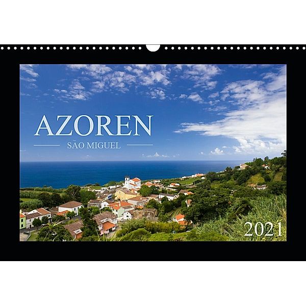 Azoren - São Miguel (Wandkalender 2021 DIN A3 quer), Susanne Schlüter