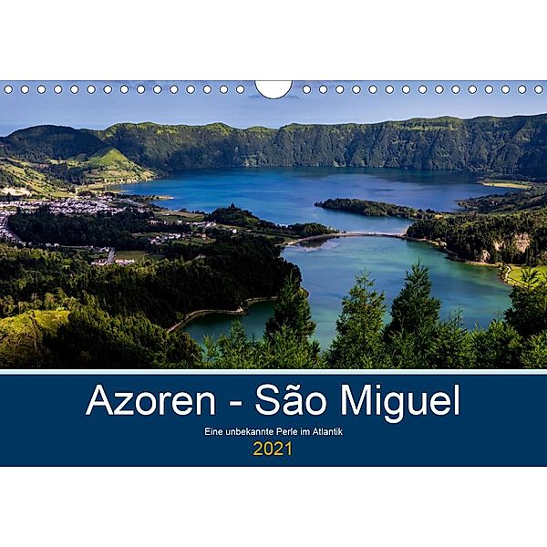 Azoren - São Miguel (Wandkalender 2021 DIN A4 quer), HM-Fotodesign
