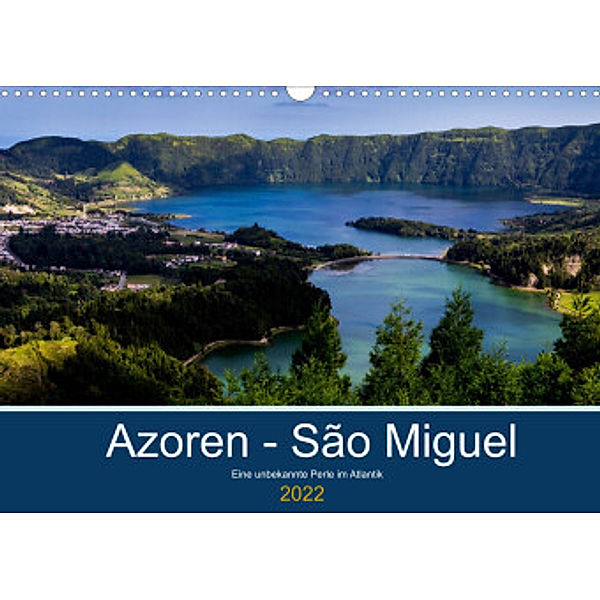Azoren - São Miguel (Wandkalender 2022 DIN A3 quer), HM-Fotodesign