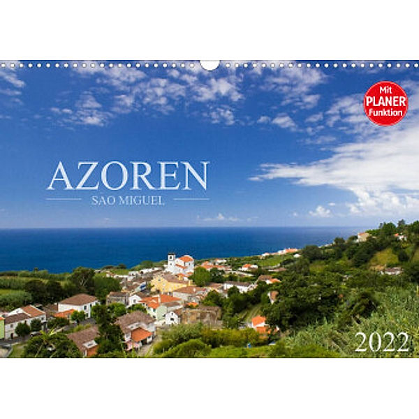 Azoren - São Miguel (Wandkalender 2022 DIN A3 quer), Susanne Schlüter