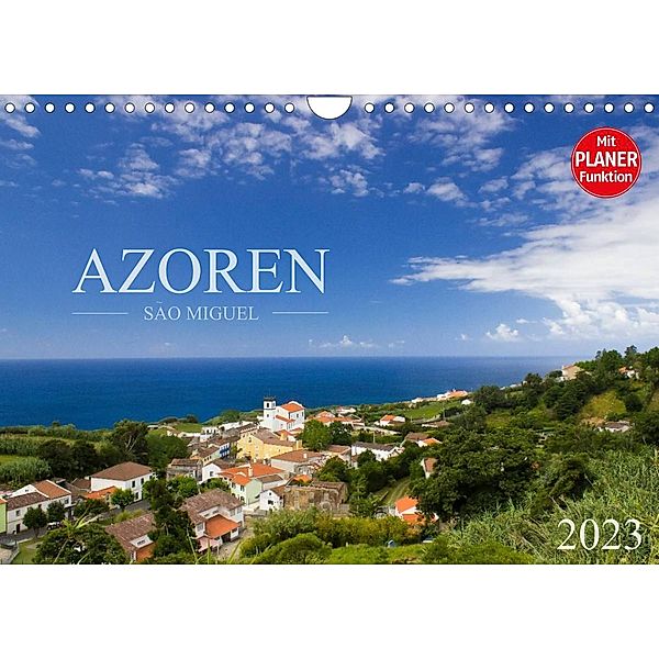 Azoren - São Miguel (Wandkalender 2023 DIN A4 quer), Susanne Schlüter