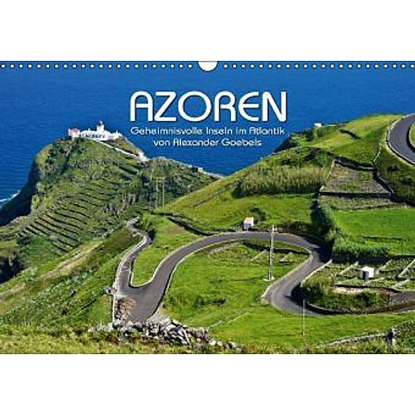Azoren (Wandkalender 2015 DIN A3 quer), Alexander Goebels