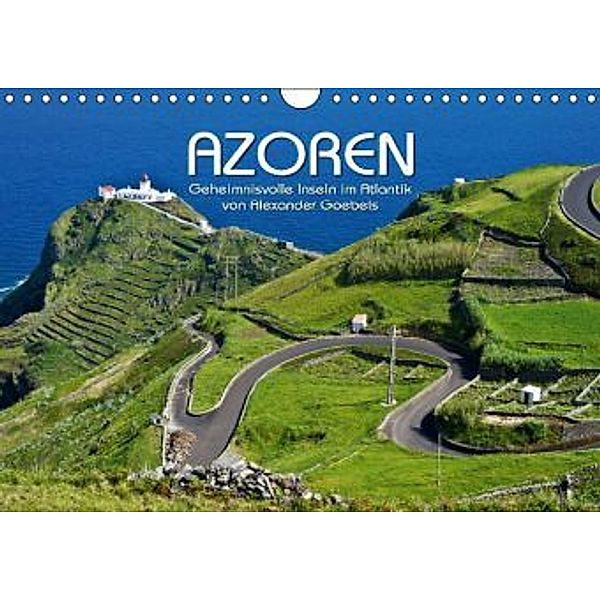 Azoren (Wandkalender 2015 DIN A4 quer), Alexander Goebels