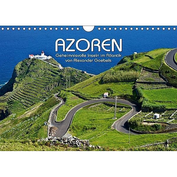 Azoren (Wandkalender 2017 DIN A4 quer), Alexander Goebels