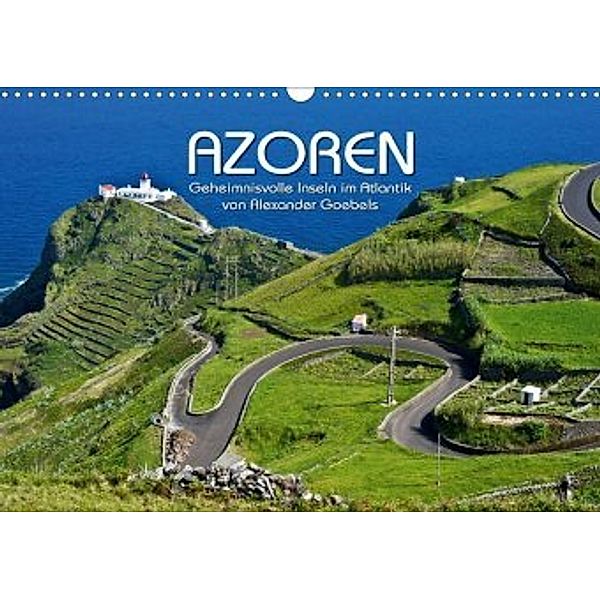 Azoren (Wandkalender 2020 DIN A3 quer), Alexander Goebels