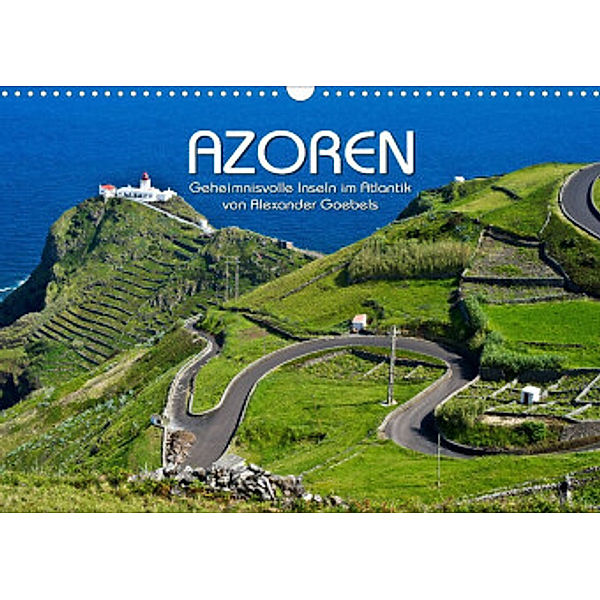 Azoren (Wandkalender 2022 DIN A3 quer), Alexander Goebels
