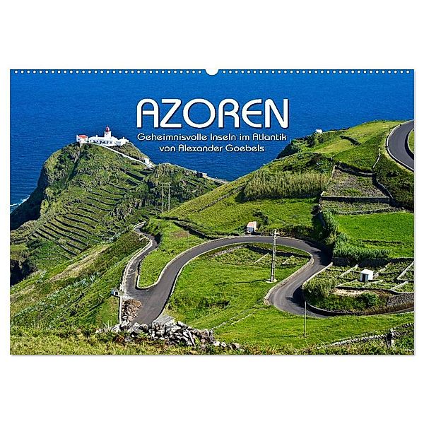 Azoren (Wandkalender 2024 DIN A2 quer), CALVENDO Monatskalender, Alexander Goebels