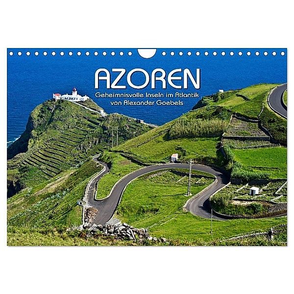 Azoren (Wandkalender 2024 DIN A4 quer), CALVENDO Monatskalender, Alexander Goebels