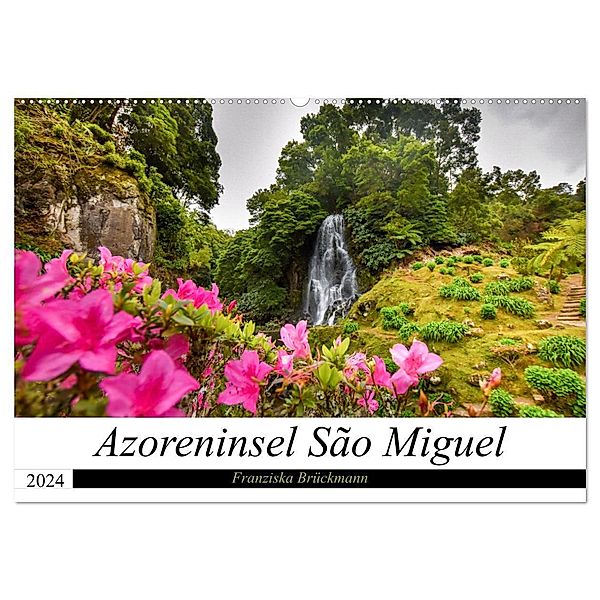 Azoreninsel São Miguel (Wandkalender 2024 DIN A2 quer), CALVENDO Monatskalender, Franziska Brückmann