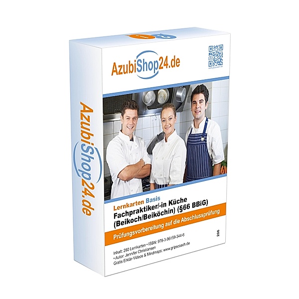 AzubiShop24.de Basis-Lernkarten Fachpraktiker /in Küche, Jennifer Christiansen
