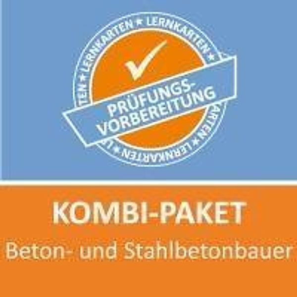 AzubiShop24.de Kombi-Paket Beton- und Stahlbetonbauer Lernkarten, Jennifer Christiansen, M. Rung-Kraus