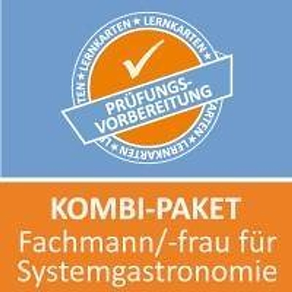AzubiShop24.de Kombi-Paket Lernkarten Fachmann für Systemgastronomie, Michaela Rung-Kraus, Richarda Nohl
