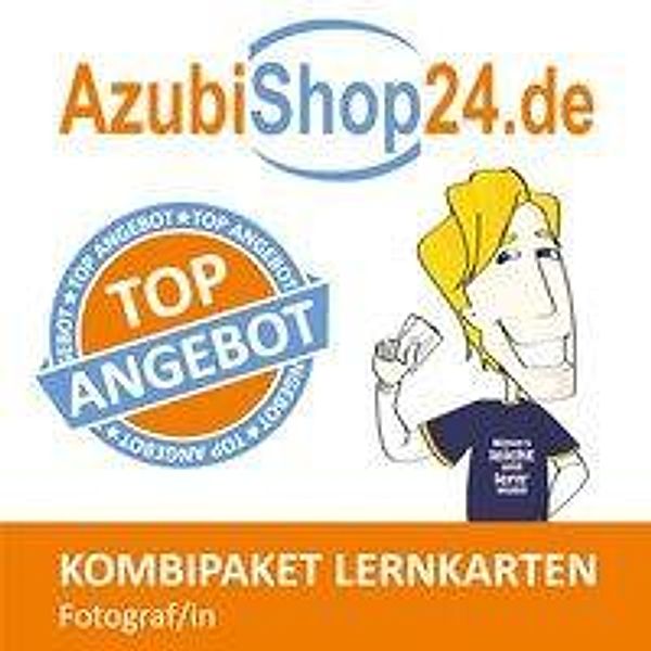 AzubiShop24.de Kombi-Paket Lernkarten Fotograf/-in, Michalea Rung-Kraus, Claudia Huppert-Schirmer