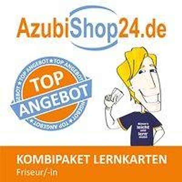AzubiShop24.de Kombi-Paket Lernkarten Friseur/in, Britta Kremling, Nicole Stegelmeyer