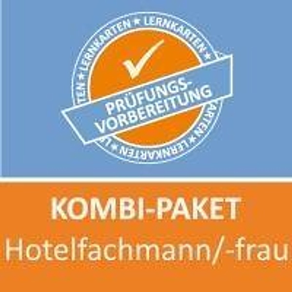 AzubiShop24.de Kombi-Paket Lernkarten Hotelfachmann/-frau, Michaela Rung-Kraus, Albert Kamholz