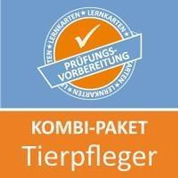 AzubiShop24.de Kombi-Paket Lernkarten Tierpfleger /in, Claudia Huppert-Schirmer, Michaela Rung-Kraus