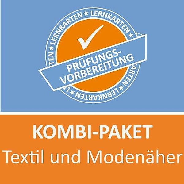 AzubiShop24.de Kombi-Paket Textil- und Modenäher Lernkarten, Jennifer Christiansen, M. Rung-Kraus