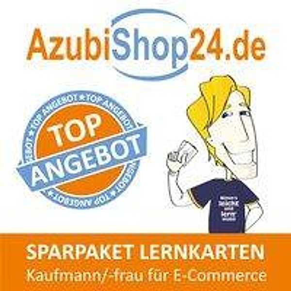AzubiShop24.de Spar-Paket Lernkarten Kaufmann/-frau für E-Commerce, Grünwald, Zoe Kessler