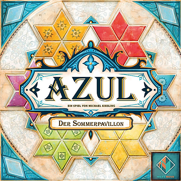 Asmodee, Next Move Games Azul - Der Sommerpavillon (Spiel-Zubehör), Michael Kiesling
