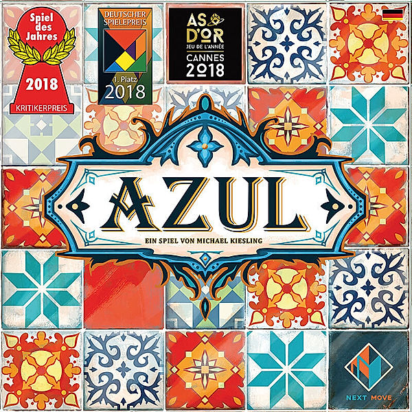 Asmodee, Next Move Games Azul (Spiel), Michael Kiesling