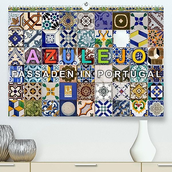 Azulejo-Fassaden in Portugal (Premium, hochwertiger DIN A2 Wandkalender 2023, Kunstdruck in Hochglanz), Thomas Gnauck
