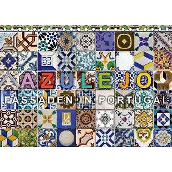 Azulejo-Fassaden in Portugal (Tischkalender 2016 DIN A5 quer), Thomas Gnauck
