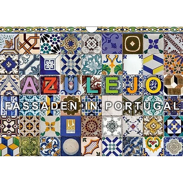 Azulejo-Fassaden in Portugal (Wandkalender 2017 DIN A4 quer), Thomas Gnauck