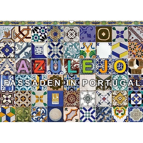 Azulejo-Fassaden in Portugal (Wandkalender 2019 DIN A2 quer), Thomas Gnauck