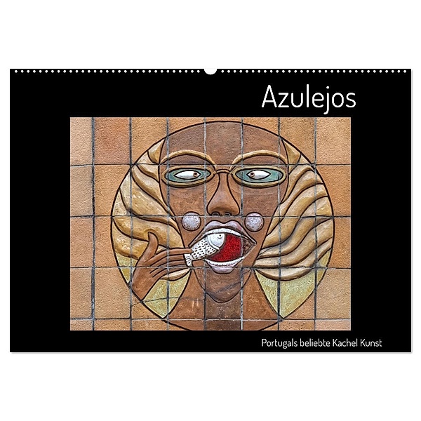 Azulejos - Portugals beliebte Kachel Kunst (Wandkalender 2024 DIN A2 quer), CALVENDO Monatskalender, Marion Meyer © Stimmungsbilder1