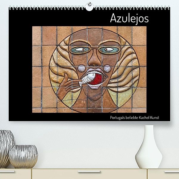Azulejos - Portugals beliebte Kachel Kunst (Premium, hochwertiger DIN A2 Wandkalender 2023, Kunstdruck in Hochglanz), Marion Meyer © Stimmungsbilder1