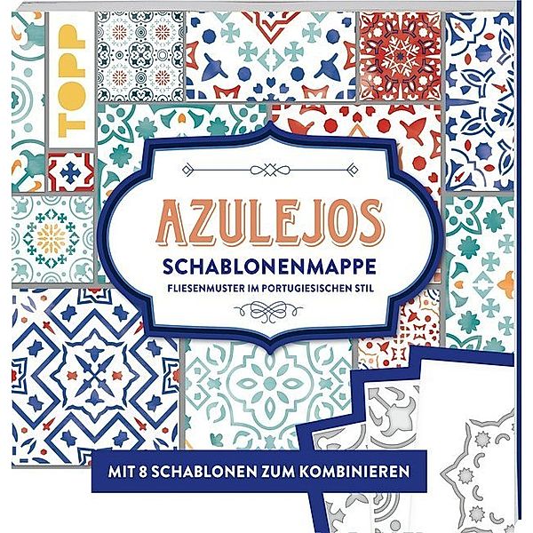 Azulejos. Schablonenmappe, Claudia Guther