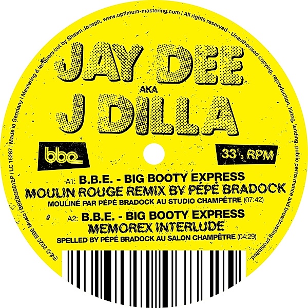 B.B.E.-Big Booty Express, J Dilla