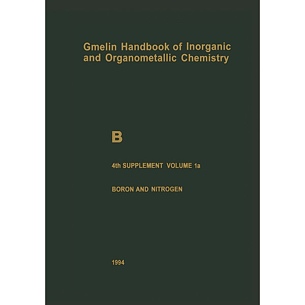 B Boron Compounds, Lawrence Barton, Thomas Onak