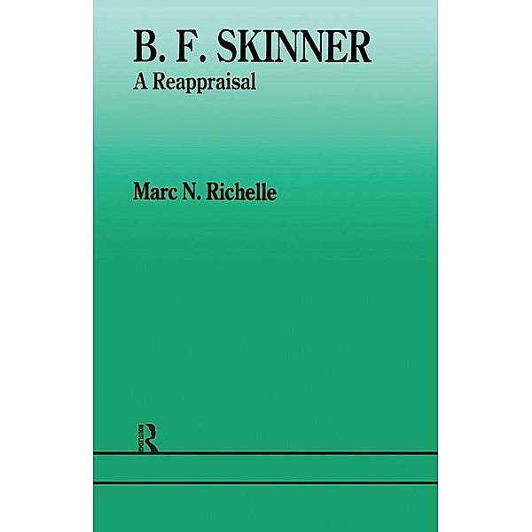B F Skinner, Marc N. Richelle