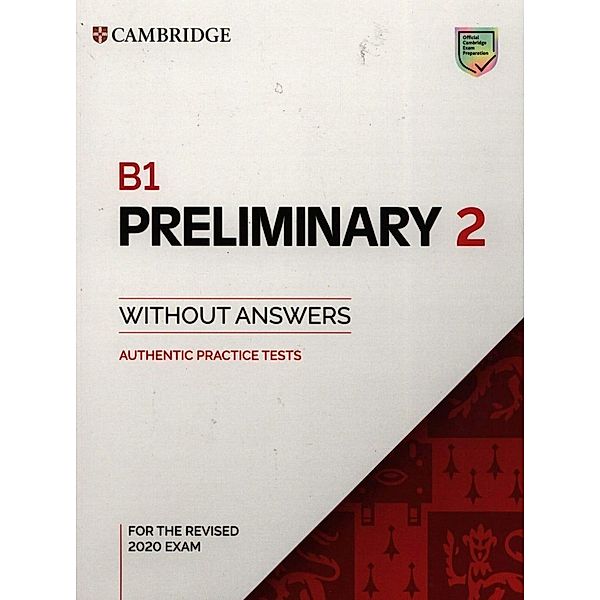 B1 Preliminary 2. Student's Book without Answers